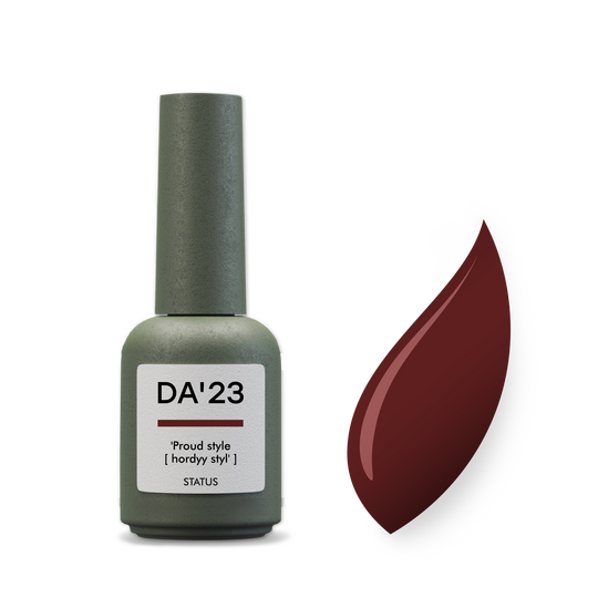 DA'23. Gel Polish, Proud style, 8 ml, гель-лак "Гордий стиль"